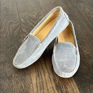 M. Gemi “The Feliz” suede leather loafers